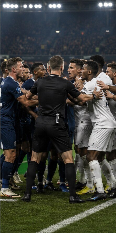 Sports editorial image for FIFA opens investigation after post-final confrontation between Spain and Argentina players