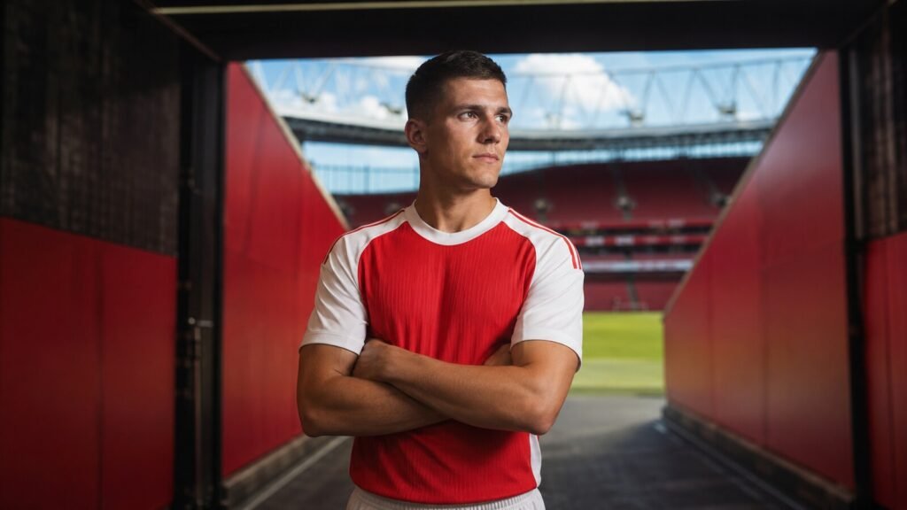 Arsenal sign Greek forward Christos Tzolis in record Club Brugge deal