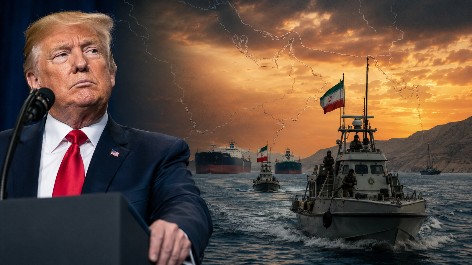 Iran Says It Still Controls Strait of Hormuz and Is Not Seeking U.S. Talks
