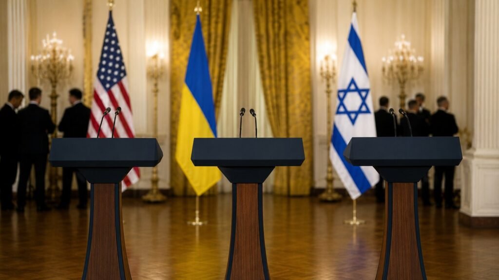 Trump Hosts Netanyahu and Zelenskiy as Two Wars Reach Critical Junctures